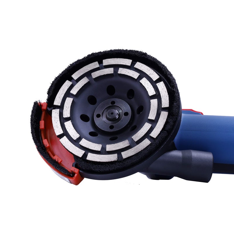 HERZO Diamond Concrete Grinding Wheel 5 inch,Double Row Diamond Cup Wheel for Polishing and Cleaning Stone Concrete Surface, Cement, Marble, Rock, Granite, and Thinset Removing - Image 4